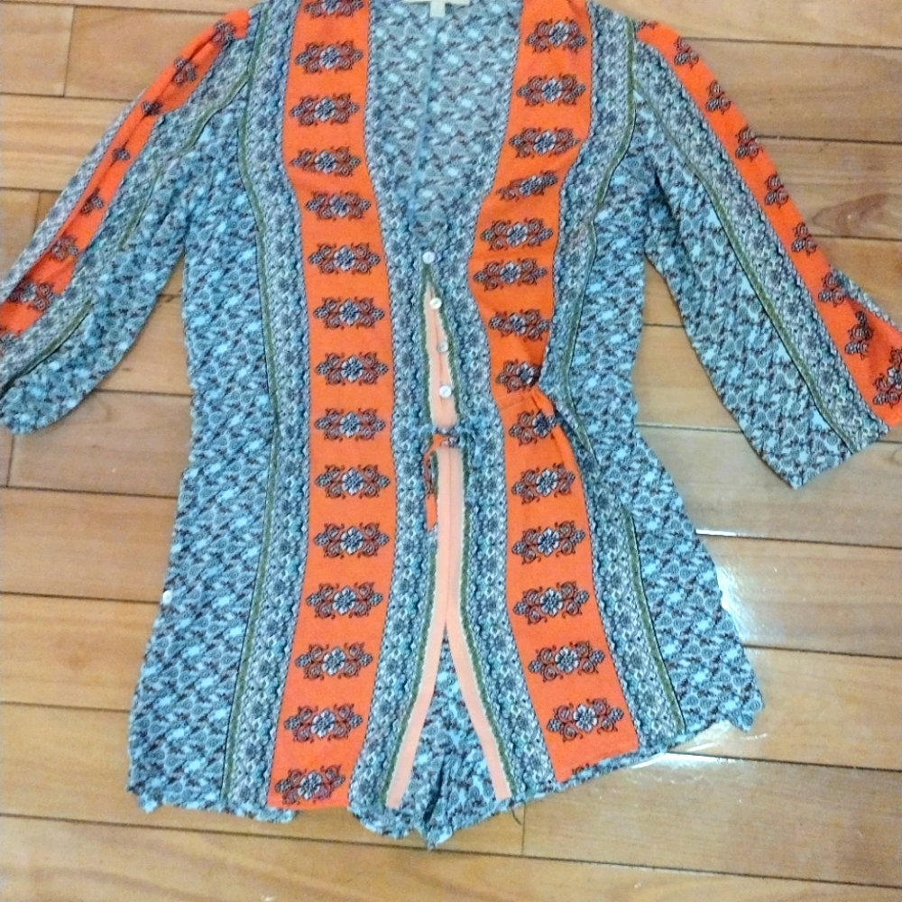 Women's multi color Romper